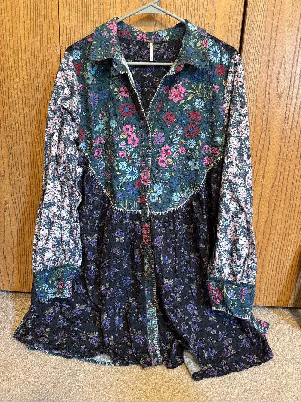 Free People "My Time" Shirtdress